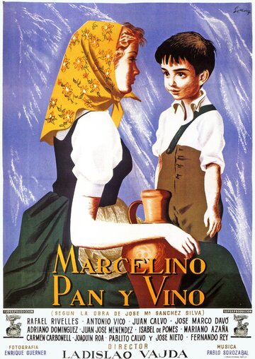 Постер фильма Марселино, хлеб и вино 1955 года Постер фильма Марселино, хлеб и вино 1955 года
