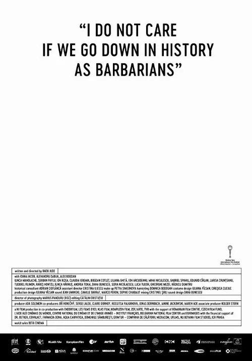 Мне плевать, если мы войдём в историю как варвары (фильм, 2018)
