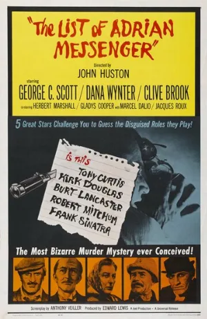 Список Эдриана Мессенджера (фильм, 1963)