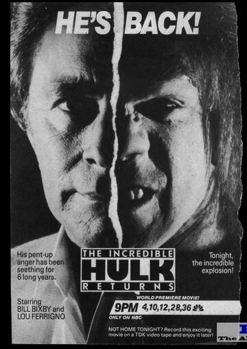 Невероятный Халк: Возвращение (фильм, 1988) Невероятный Халк: Возвращение (фильм, 1988)